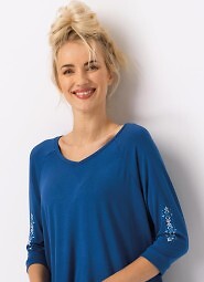 Piżama Key LNS 721 B25 Wiskoza 3/4 2XL-3XL
