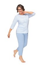 Piżama Martel Kasia II 266 3/4 M-3XL rozpinana