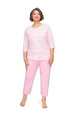 Piżama Martel Kasia II 266 3/4 M-3XL rozpinana