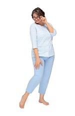 Piżama Martel Kasia II 266 3/4 M-3XL rozpinana