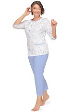 Piżama Martel Kasia II 266 3/4 M-3XL rozpinana