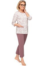 Piżama Martel Kasia II 266 3/4 M-3XL rozpinana