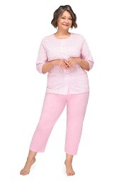 Piżama Martel Kasia II 266 3/4 M-3XL rozpinana
