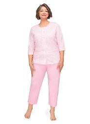 Piżama Martel Kasia II 266 3/4 M-3XL rozpinana