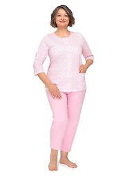 Piżama Martel Kasia II 266 3/4 M-3XL rozpinana