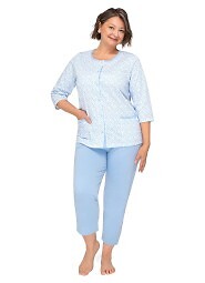 Piżama Martel Kasia II 266 3/4 M-3XL rozpinana