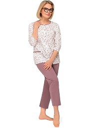 Piżama Martel Kasia II 266 3/4 M-3XL rozpinana