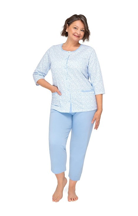 Piżama Martel Kasia II 266 3/4 M-3XL rozpinana