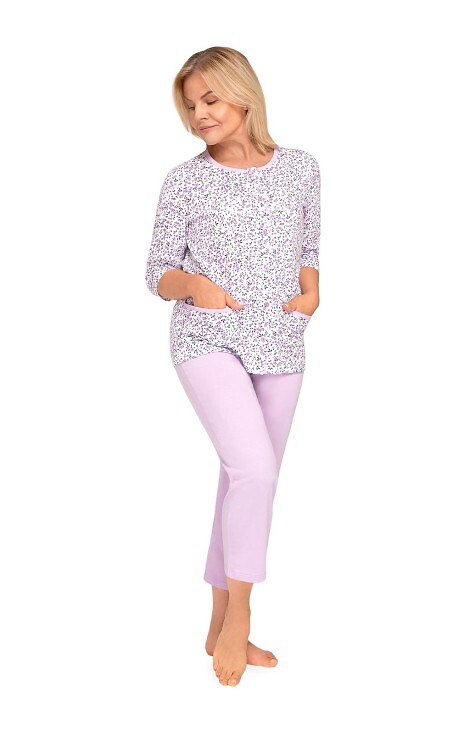 Piżama Martel Kasia II 266 3/4 M-3XL rozpinana