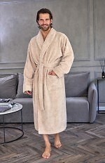 Szlafrok L&L 2450 M-2XL męski frota