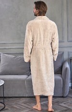 Szlafrok L&L 2450 M-2XL męski frota