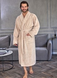 Szlafrok L&L 2450 M-2XL męski frota