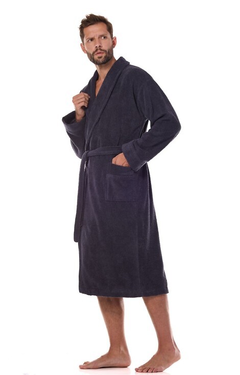 Szlafrok L&L 2450 M-2XL męski frota