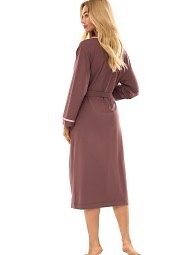 Szlafrok L&L 2506 długi M-2XL wiskoza damski