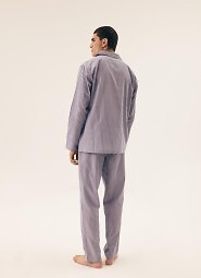 Piżama Henderson 43035 Mic dł/r M-2XL rozpinana