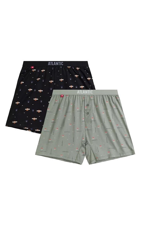 Bokserki Atlantic 2MBX-075 A'2 S-2XL