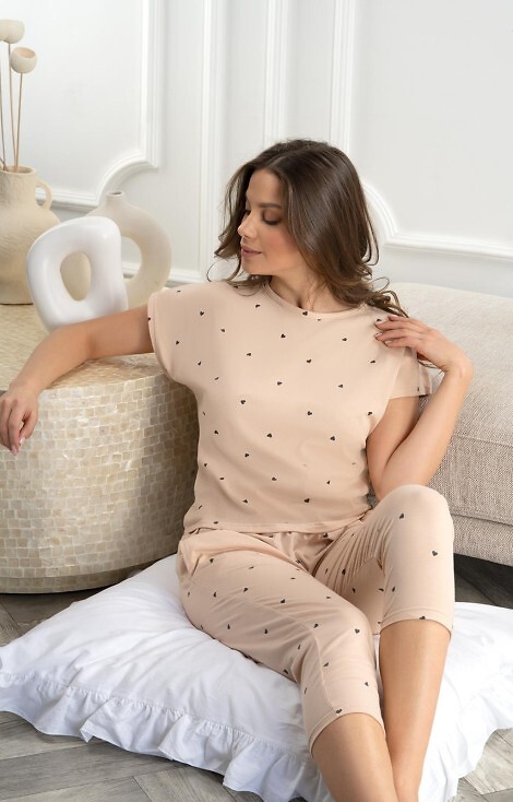 Piżama Belle Reverie Mireille kr/r S-XL