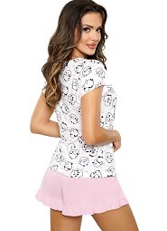 Piżama Donna Sheep Short kr/r S-2XL