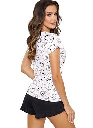 Piżama Donna Sheep Short kr/r S-2XL