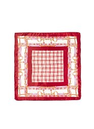 Apaszka Satin Plaid Chain Art Of Polo 20960