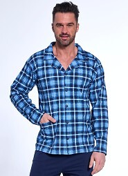 Piżama Cornette 114/76 M-2XL męska rozpinana