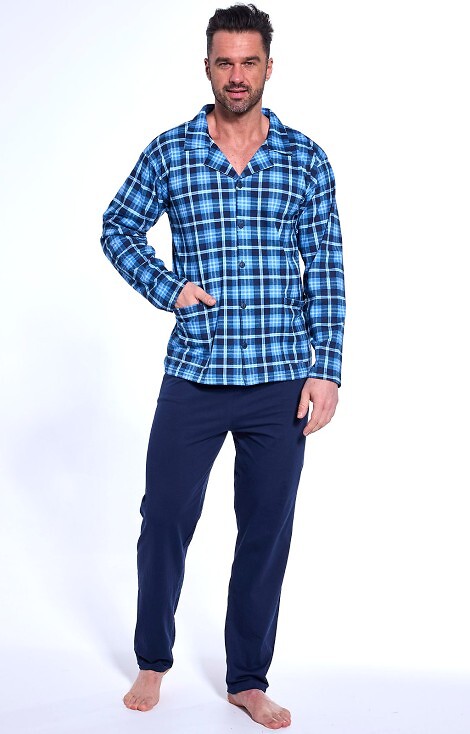 Piżama Cornette 114/76 M-2XL męska rozpinana