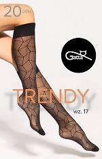 Podkolanówki Gatta Trendy wz.17 20 den
