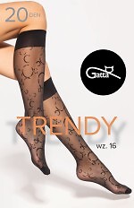 Podkolanówki Gatta Trendy wz.16 20 den