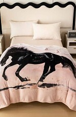 Koc Cotton World Touch Animal 160x200