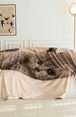 Koc Cotton World Touch Animal 160x200