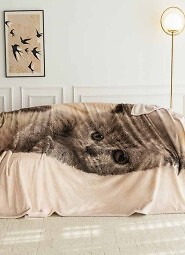 Koc Cotton World Touch Animal 160x200