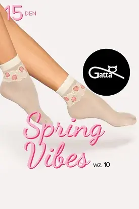 Skarpetki Gatta Spring Vibes wz.10 15 den - zdjęcie 2