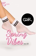 Skarpetki Gatta Spring Vibes wz.03 15 den