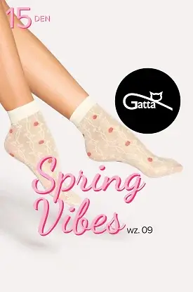 Skarpetki Gatta Spring Vibes wz.09 15 den - zdjęcie 2