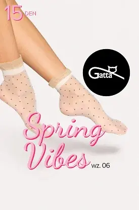 Skarpetki Gatta Spring Vibes wz.06 15 den - zdjęcie 2