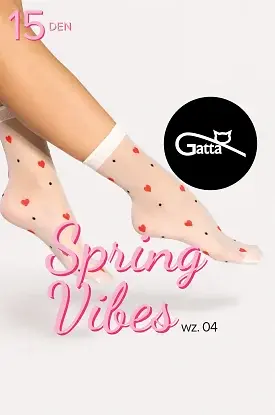Skarpetki Gatta Spring Vibes wz.04 15 den - zdjęcie 2