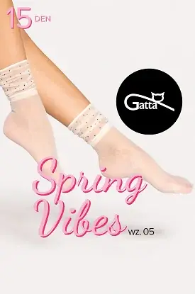 Skarpetki Gatta Spring Vibes wz.05 15 den - zdjęcie 2