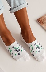 Baleriny Milena Microstopki 0576-027 Jagody 36-41