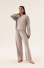 Piżama Henderson Ladies 42024 Fudge dł/r S-XL