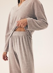 Piżama Henderson Ladies 42024 Fudge dł/r S-XL