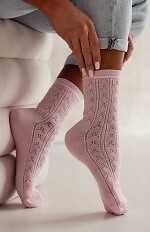 Skarpety Milena 0989-007 Ażur 37-41