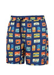 Szorty kąpielowe Self SM 29 Happy Shorts Long M-3XL