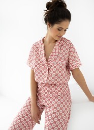Piżama Sensis Sofija kr/r S-XL rozpinana