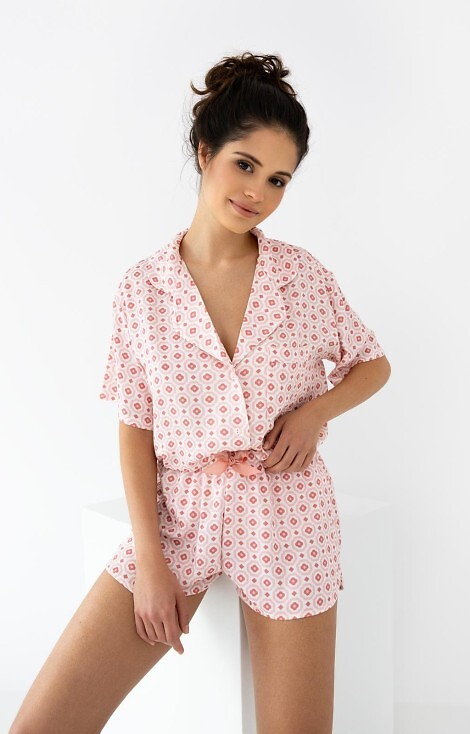 Piżama Sensis Penelopa kr/r S-XL rozpinana