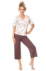 Piżama Donna Amaris 3/4 kr/r S-2XL