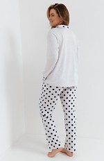 Piżama Cana 149 dł/r 2XL rozpinana