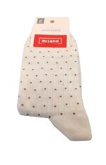 Skarpety Milena 0200-170 Prążek Kropki 37-41