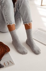 Skarpety Milena 0200-170 Prążek Kropki 37-41