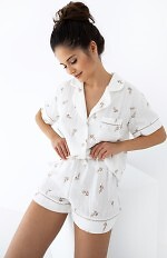 Piżama Sensis Nastia kr/r S-XL rozpinana
