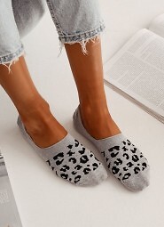 Baleriny Milena Microstopki 0576-028 Panterka 36-41